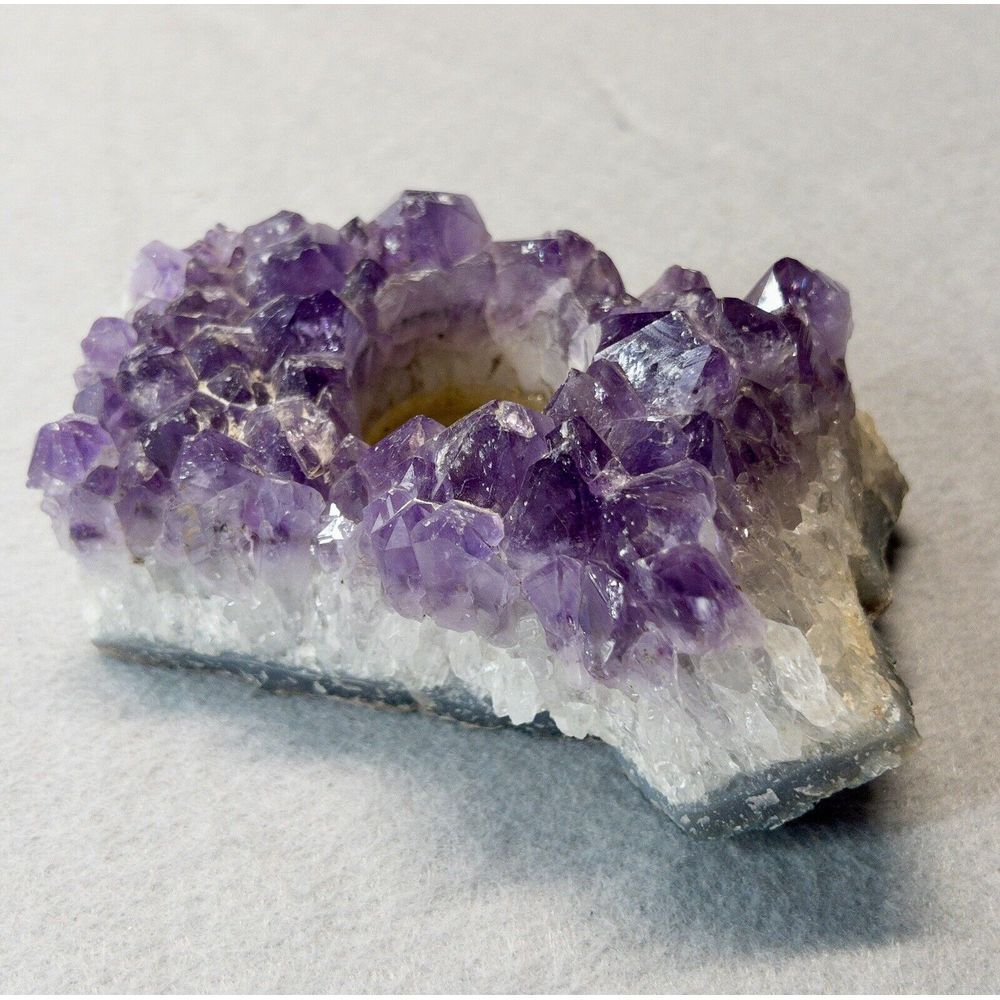 Amethyst Geode Tea Light Crystal - Picture 6 of 8